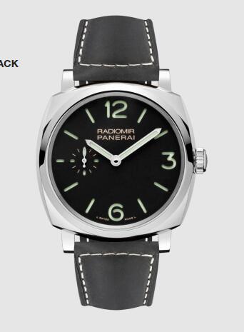 Panerai Radiomir 42mm Replica Watch PAM00574 SCAMOSCIATO BLACK